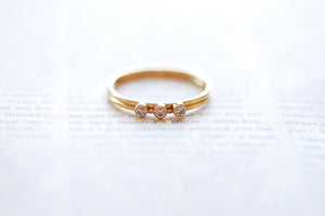 Trio Diamond Ring